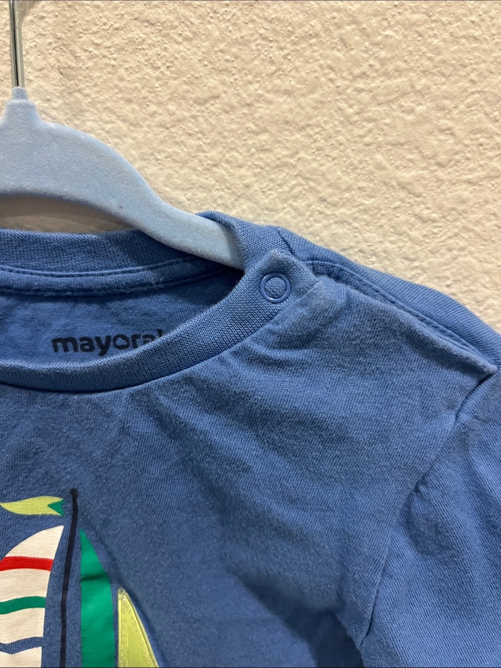 Blue Kids Sailboat Graphic Tee - Unbranded - Picture 3 of 5